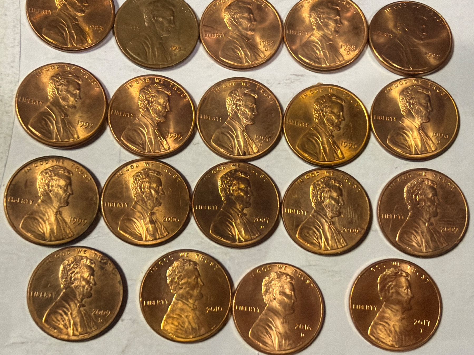 Tutti le monete: 1 Cent USA 1962 - 2017 – Usato da Hittnau venduto da Pat_yl7f 3