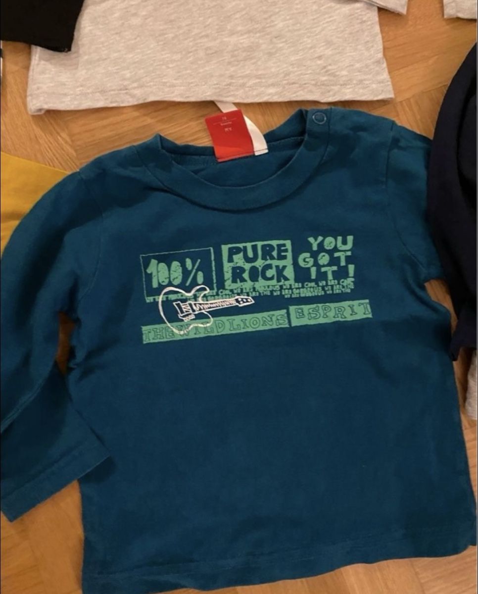 Camicie, T-shirt & Polo: Kinder T-Shirts Langarm Grösse 74 – Usato da Zürich venduto da zd_1965 5