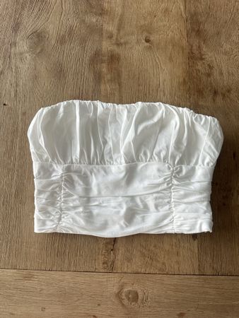 Weisses Zara Top Gr. XS - neuwertig