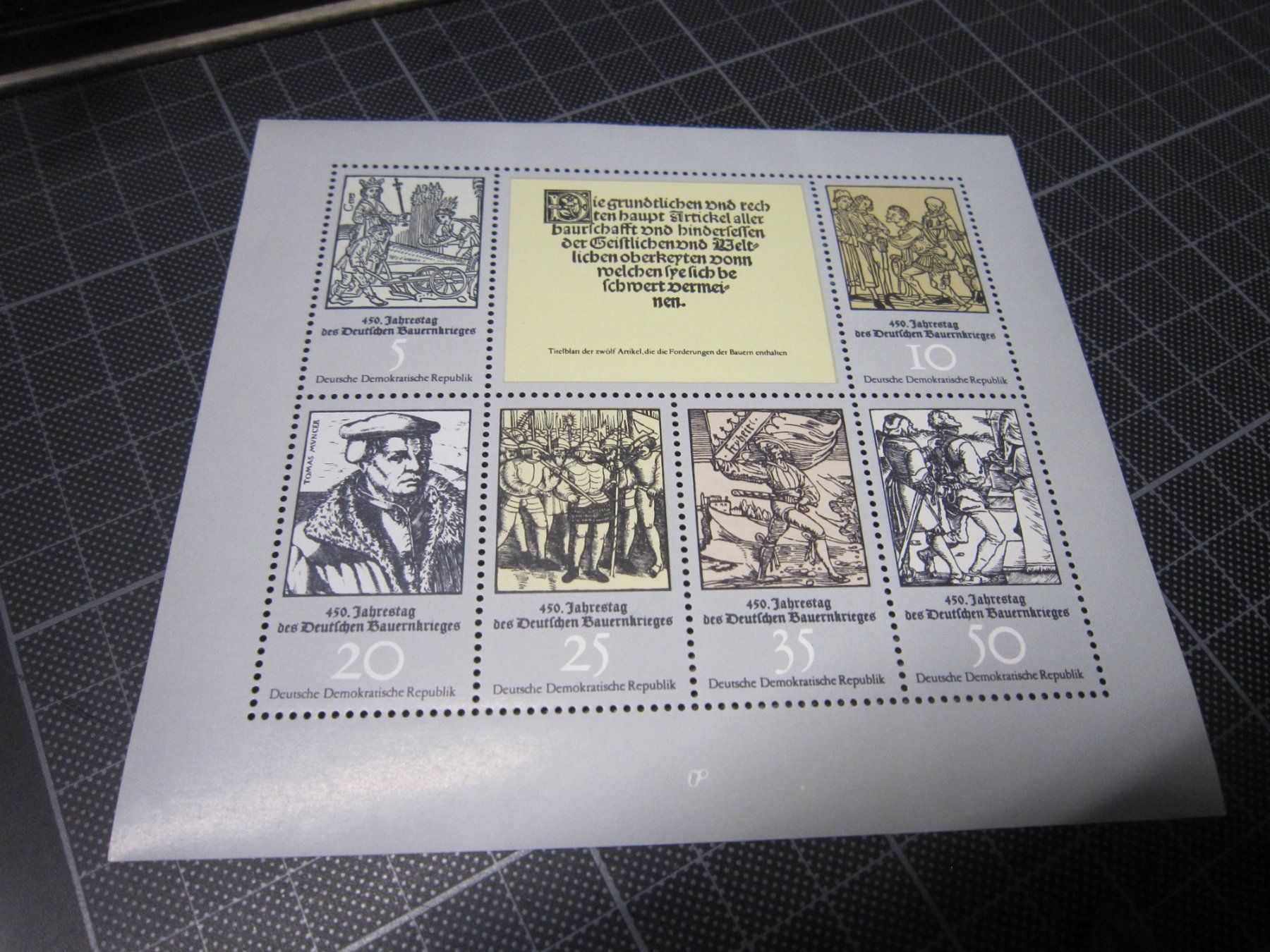 Tous les timbres: DDR schöner Block – D'occasion à Giubiasco par sal_9j6w