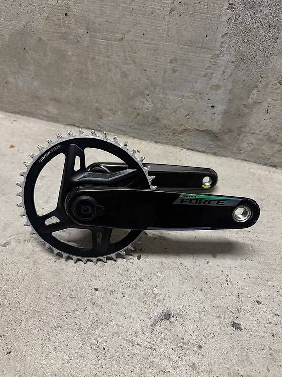 Pezzi di ricambio: SRAM Force 1 XPLR Kurbel mit Powermeter – Usato da Basel venduto da Dwisti