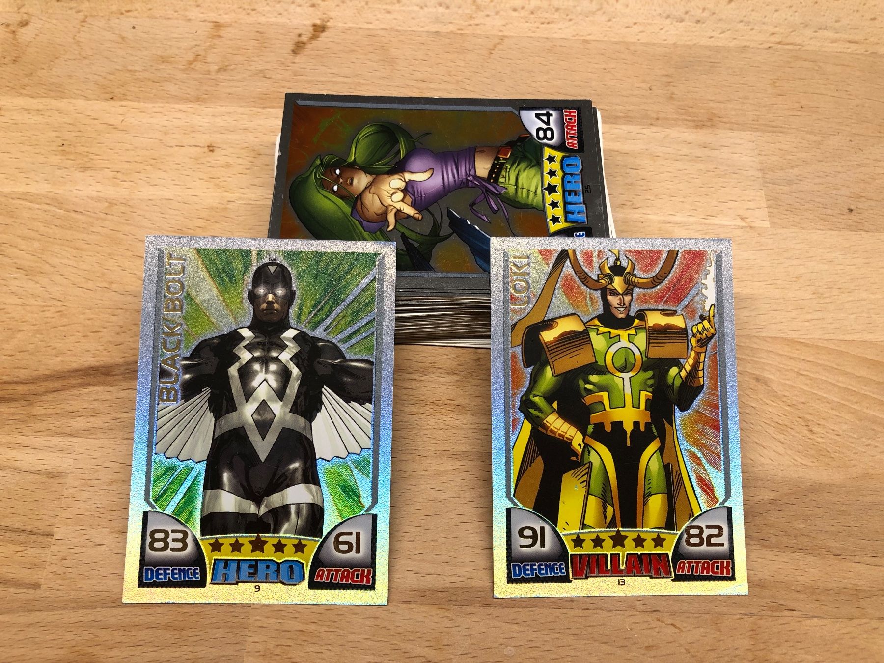 Topps Carte collezionabili: Topps Marvel Hero Attax 2011 collection de cartes – Usato da Corsier GE venduto da SWmoderncards 3