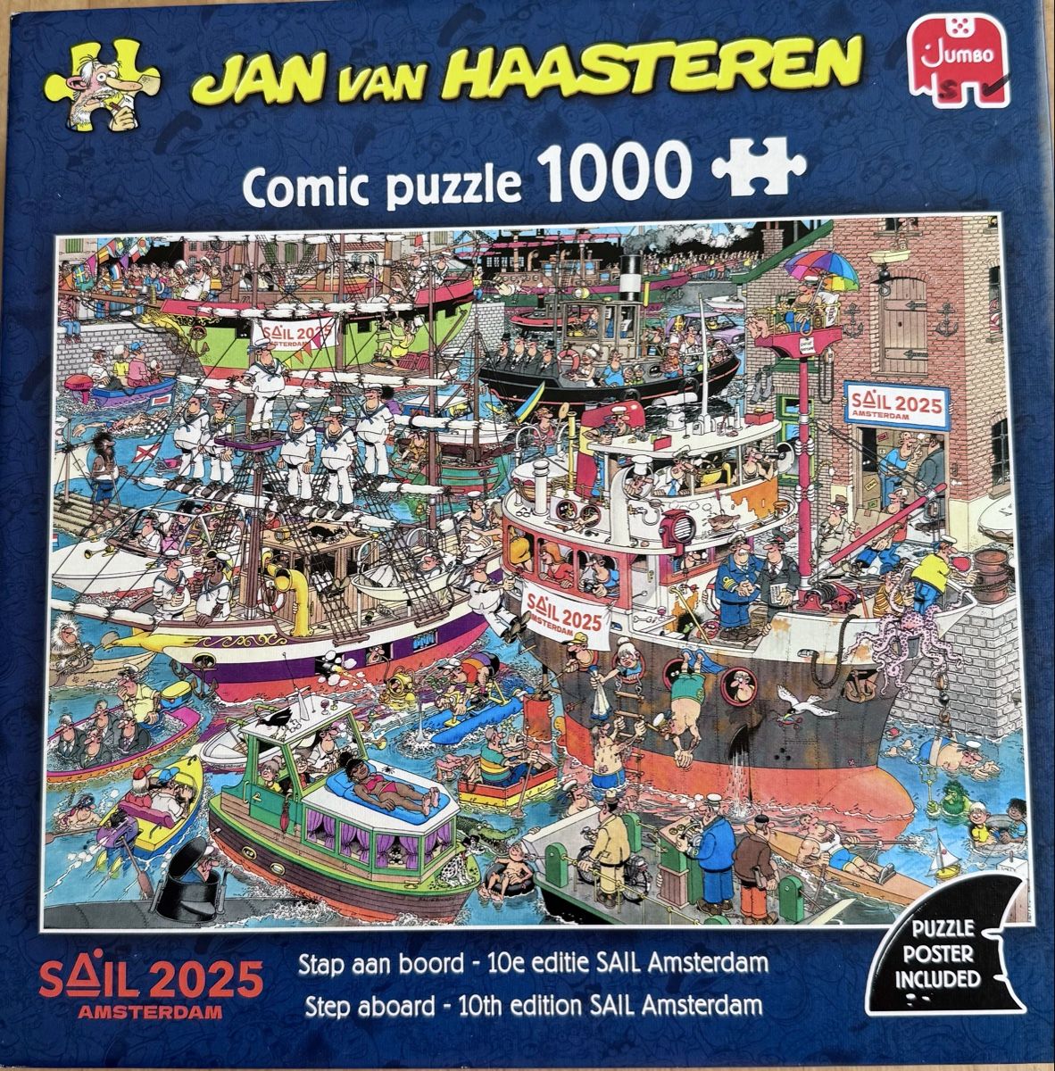 Puzzles: Step an Board  Jan van Haasteren  – Gebraucht aus seuzach von silence4