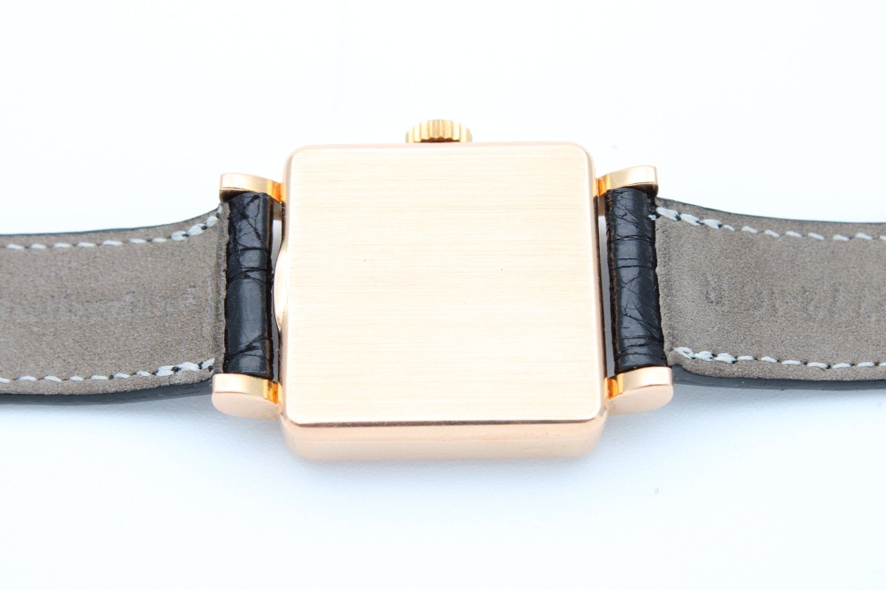 Patek Philippe Uhren: Patek Philippe Square 18K Rose Gold – Ref. 2444R – Gebraucht aus Zürich von Alphawatch 5