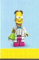 PROFESSOR FRINK  LEGO MINIFIGURE 71009 SIMPSONS serie 2‪‪