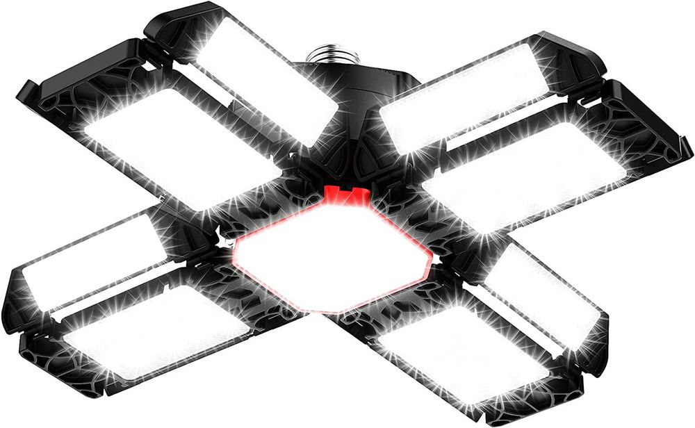 200W LED Garagenleuchte Werkstattlampe Verformbare