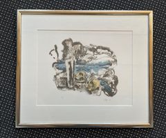 Lithografie von MARKUS BIDER 1991      (ID M401)