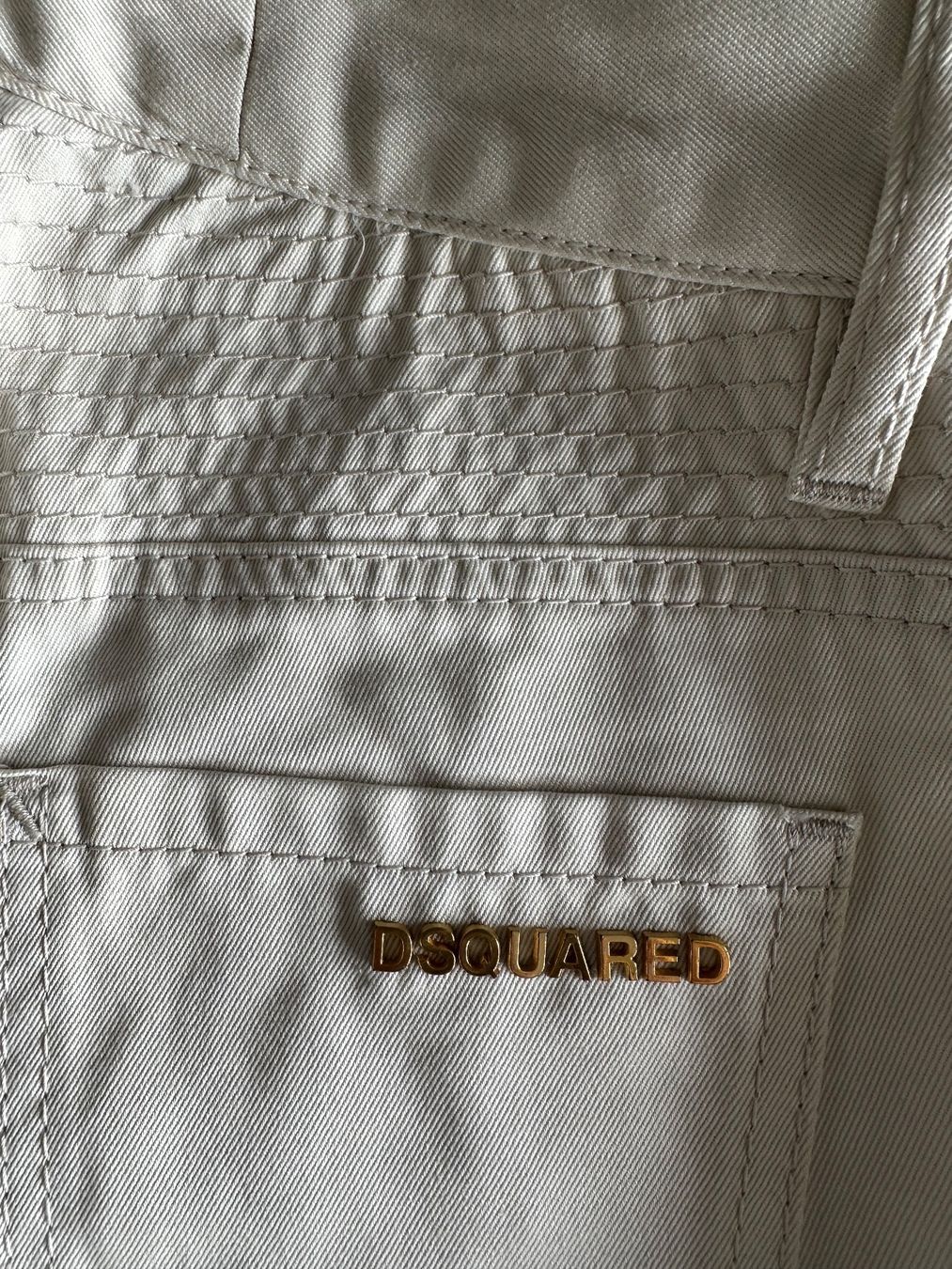 Dsquared2 Pantalons: Dsquared2 Hose offwhite IT38/D32 neu – Neuf (Voir description) à Wollerau par NinaWollerau 3