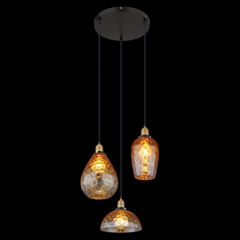 Lampadari & plafoniere: Pendelleuchte, Glas, 3 Strahler, 46 cm Ø – Nuovo (secondo la descrizione) da Kreuzlingen venduto da Smart-Light 3