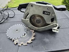 AEG Kreissäge HK 160, 1050W, 2 Sägeblätter, gut erhalten