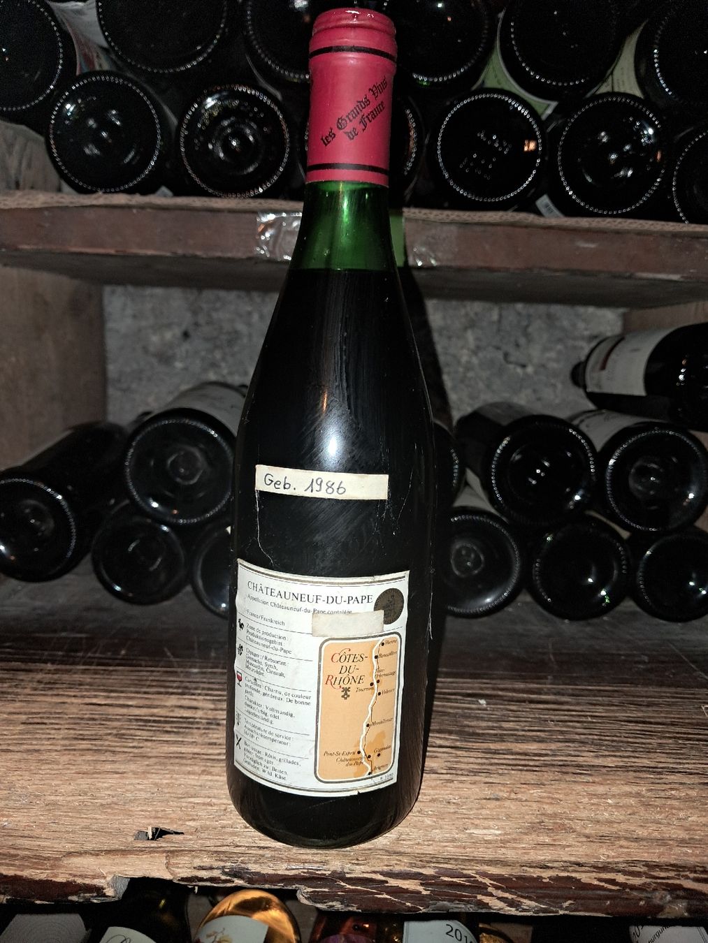 Wein: Châteauneuf-du-Pape cuvée Saint Grégoire 1982 – Neu und originalverpackt aus Le locle von juliensaran 2