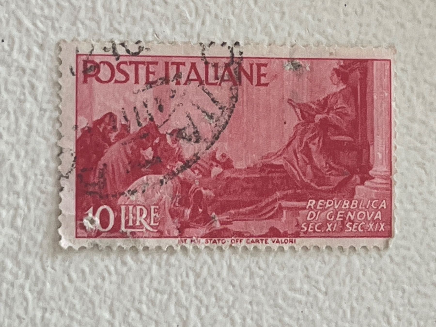 Alle Briefmarken: Italia Briefmarke – Gebraucht aus Chiasso von AzenYa
