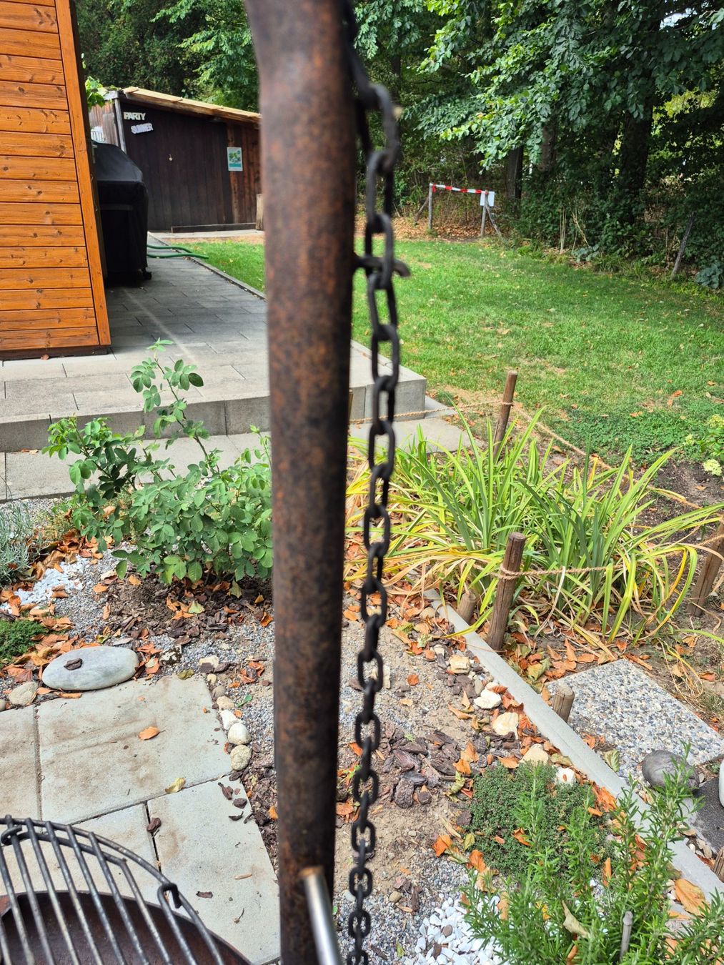 Bracieri: Feuerschale mit verstellbarem Grillrost. Durchmesser 80 cm – Usato da Aarau venduto da Hmv 3