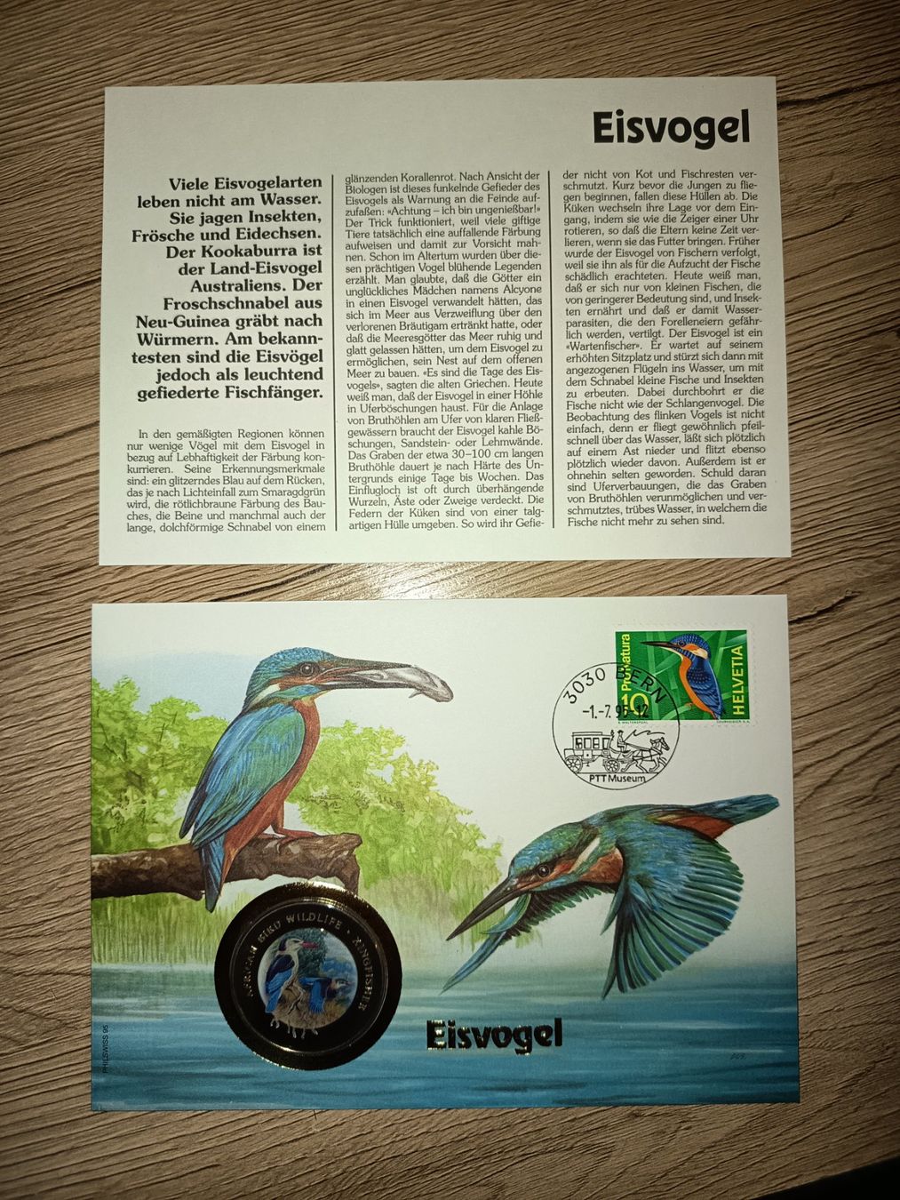 Toutes les monnaies: numisbrief eisvogel – Neuf (Voir description) à Wattwil par LuckyLegoandCoins