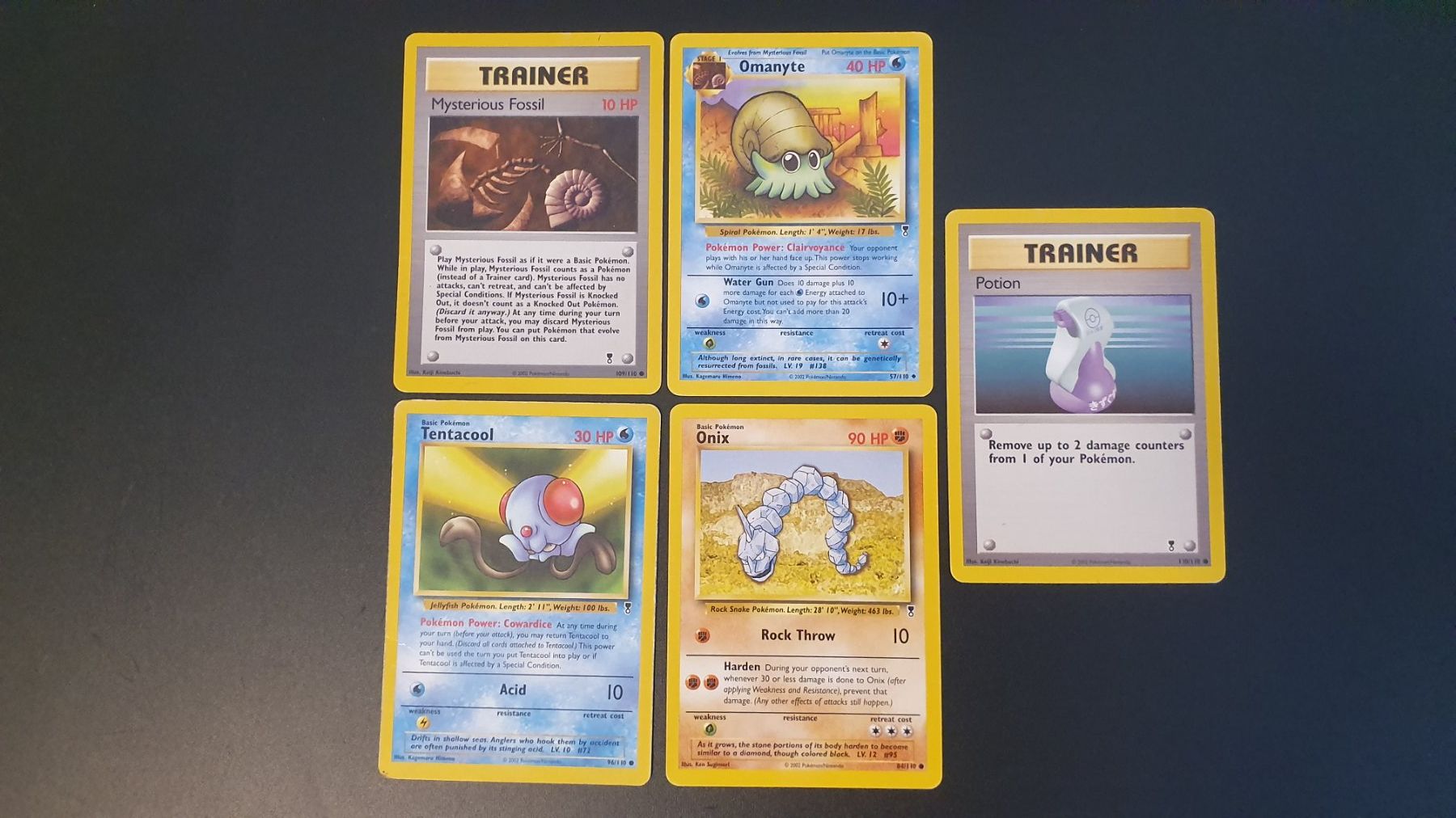 Pokémon Sammelbilder & Trading cards: Pokemon Legendary Collection 2002 non Holo – Gebraucht aus Watt von mar_t7kp