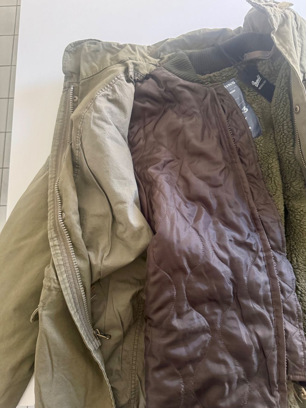 Vestes: Veste style militaire modèle M65, armée américaine taille M – Neuf (Voir description) à gland par Oktober69 4