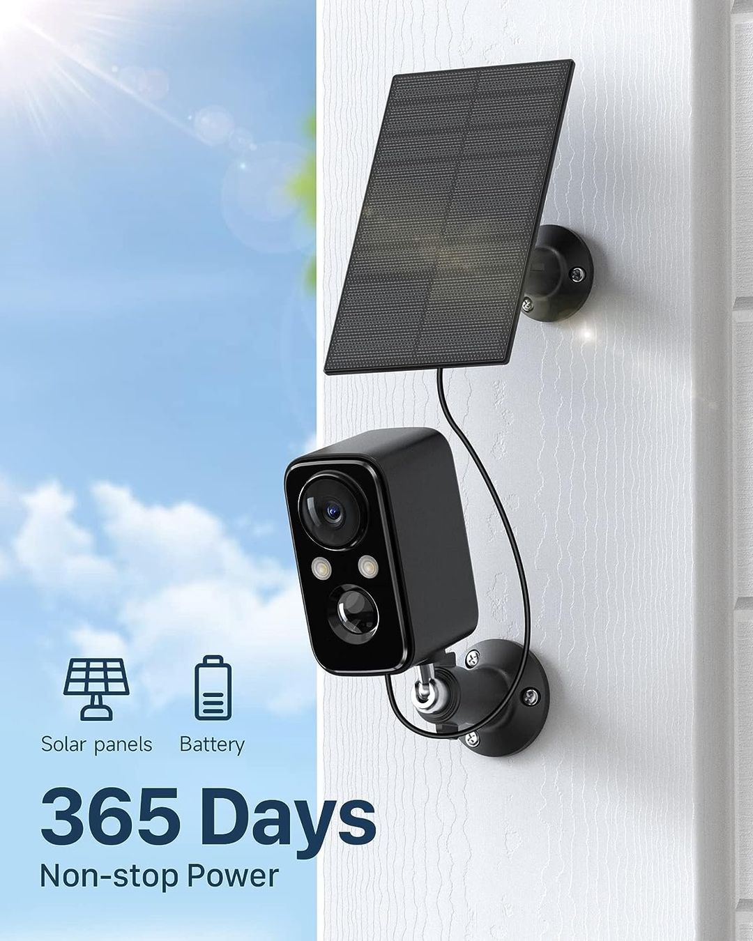 Sistemi d'allarme: Überwachungskamera mit Solar, WLAN – Nuovo e nell'imballaggio originale da Nuglar venduto da SaleRitter