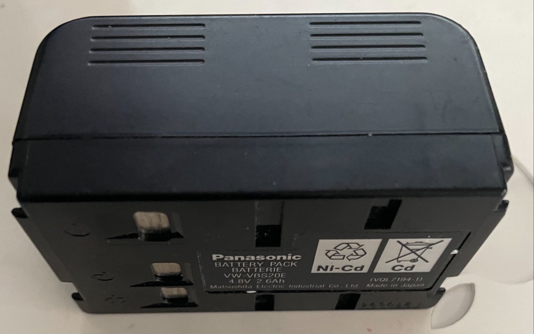 Panasonic Batterie: Panasonic Battery pack Akku – Usato da Riehen venduto da Lord7M7 3