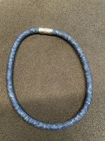 Swarovski Halskette blau funkelnd Magnetverschluss