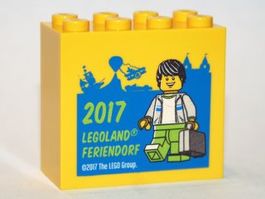 Lego 30144pb201 Stein 2x4x3