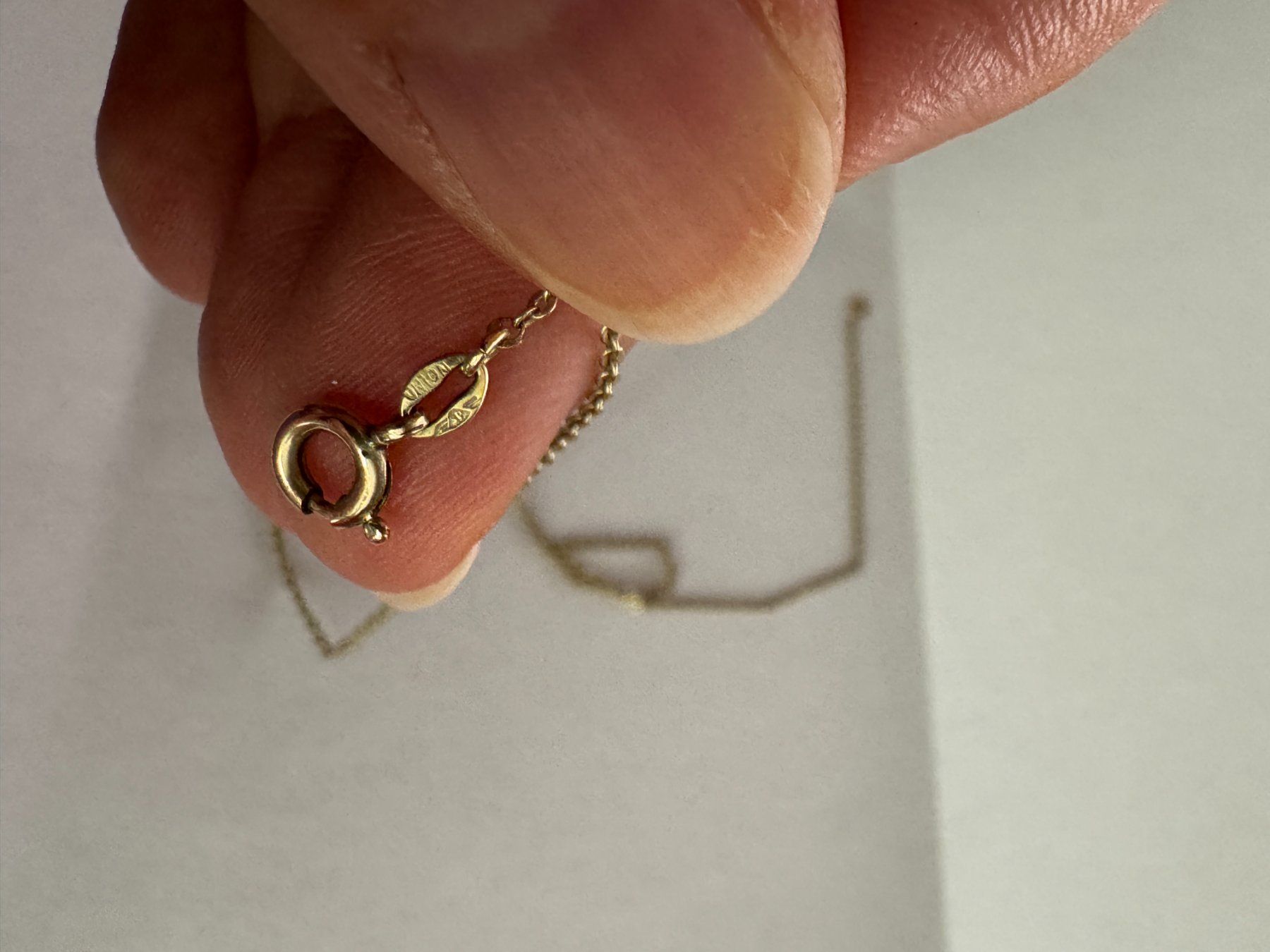 Ketten: Antikes Collier golden-farben – Gebraucht aus Muttenz von einfach-schoen 2