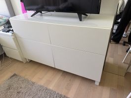 Kommode IKEA Malm weiss mit 4 Schubladen guter Zustand