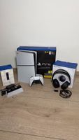 Ps5 Digital Slim mit Headset und Ladestation für Controller