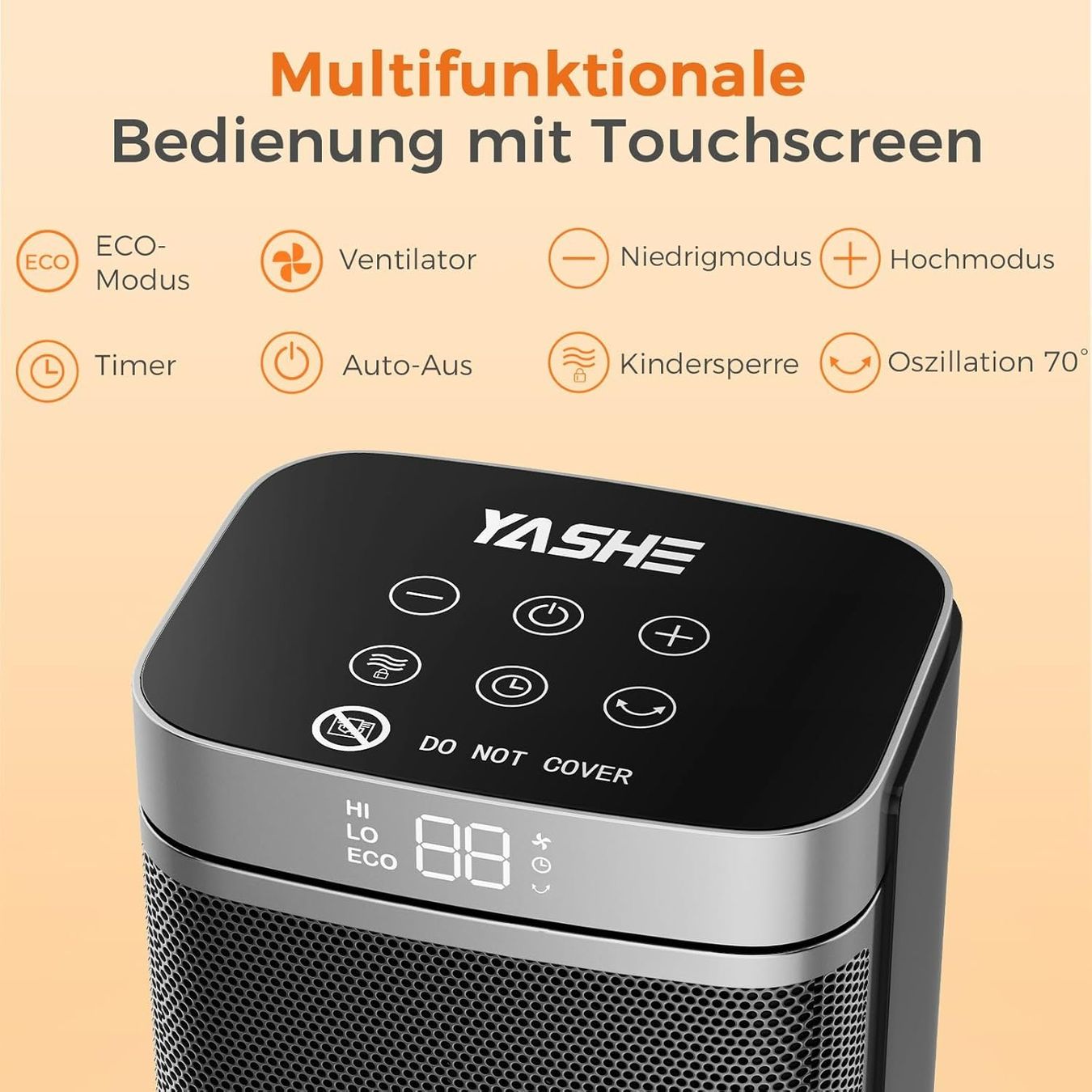Heizgeräte: Heizlüfter 1500W Keramik Timer Fernbedienung – Neu und originalverpackt aus Suhr von SchnapperCH 5