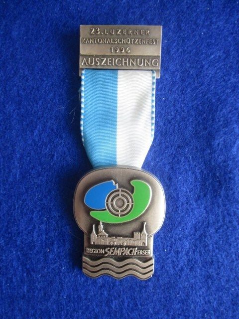 Medaglie: Luzerner Kantonal Schützenfest Sempach 1996 – Usato da Luzern venduto da Horoskop1