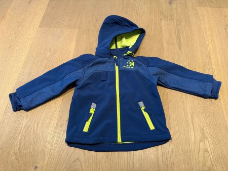 Softshell-Jacke blau/gelb I Gr. 86