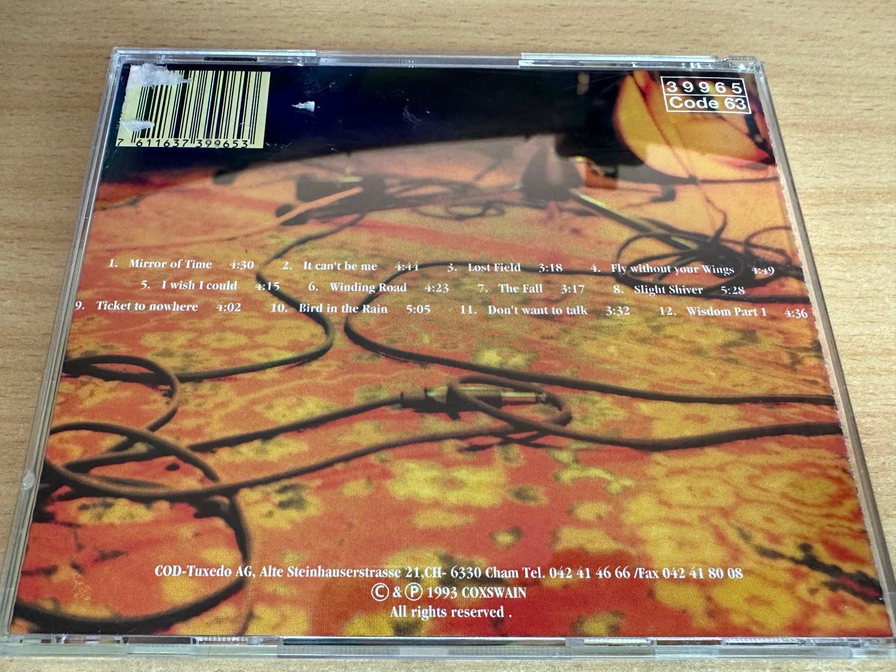 CD: Coxswain – The Crawfish – Usato da Rikon im Tösstal venduto da Alpenmutz 1