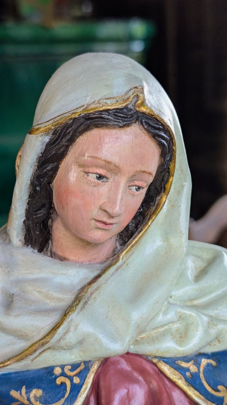 Sculptures & Statues: Statue der Madonna mit Kind – D'occasion à Binningen par LukasRicardo 2