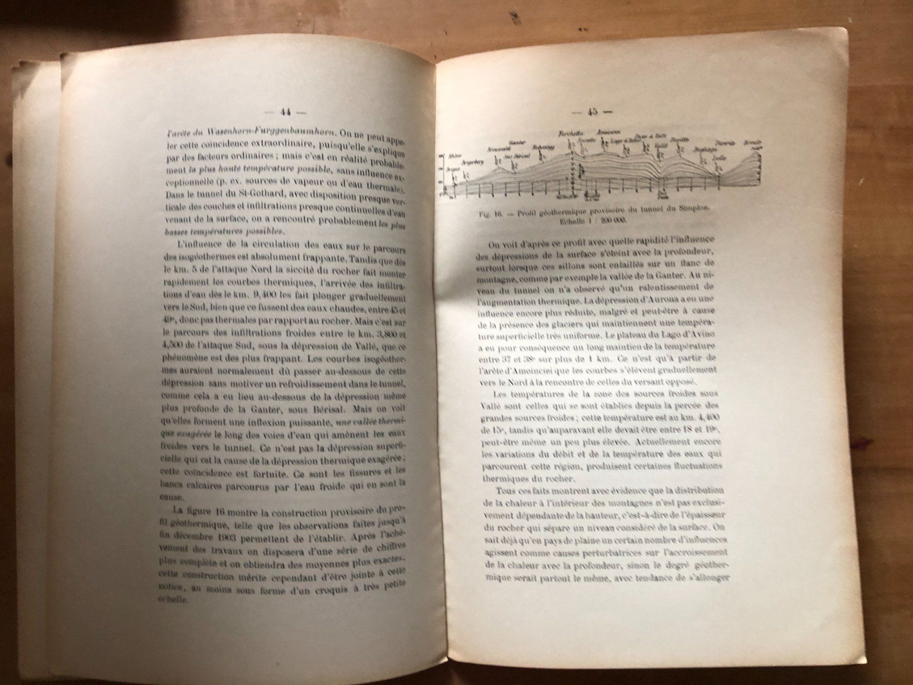 Libri: Hans Schardt: Percement du Tunnel du Simplon 1905 – Usato da Zürich venduto da allp 5