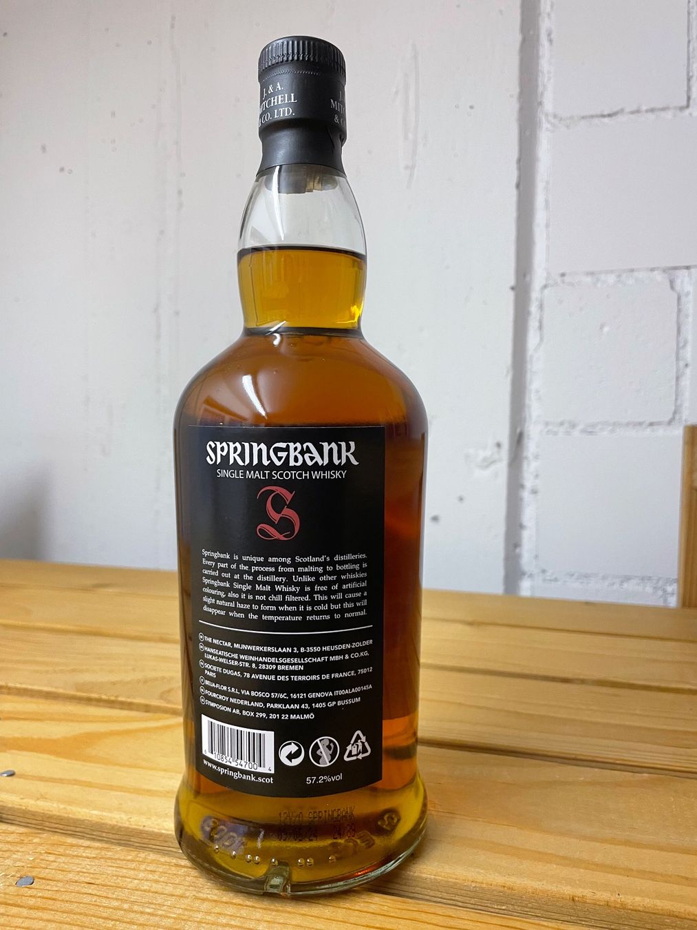 Springbank Bevande alcoliche: Springbank 12 Cask Strength 2024 Batch 25 – Nuovo e nell'imballaggio originale da Wiesendangen venduto da whiskyandwine 1