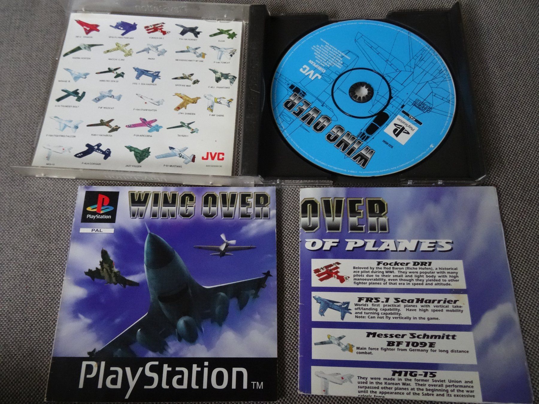 Sony Giochi: Wing Over PS1 – Usato da Olten venduto da Disc-Ausverkauf 1