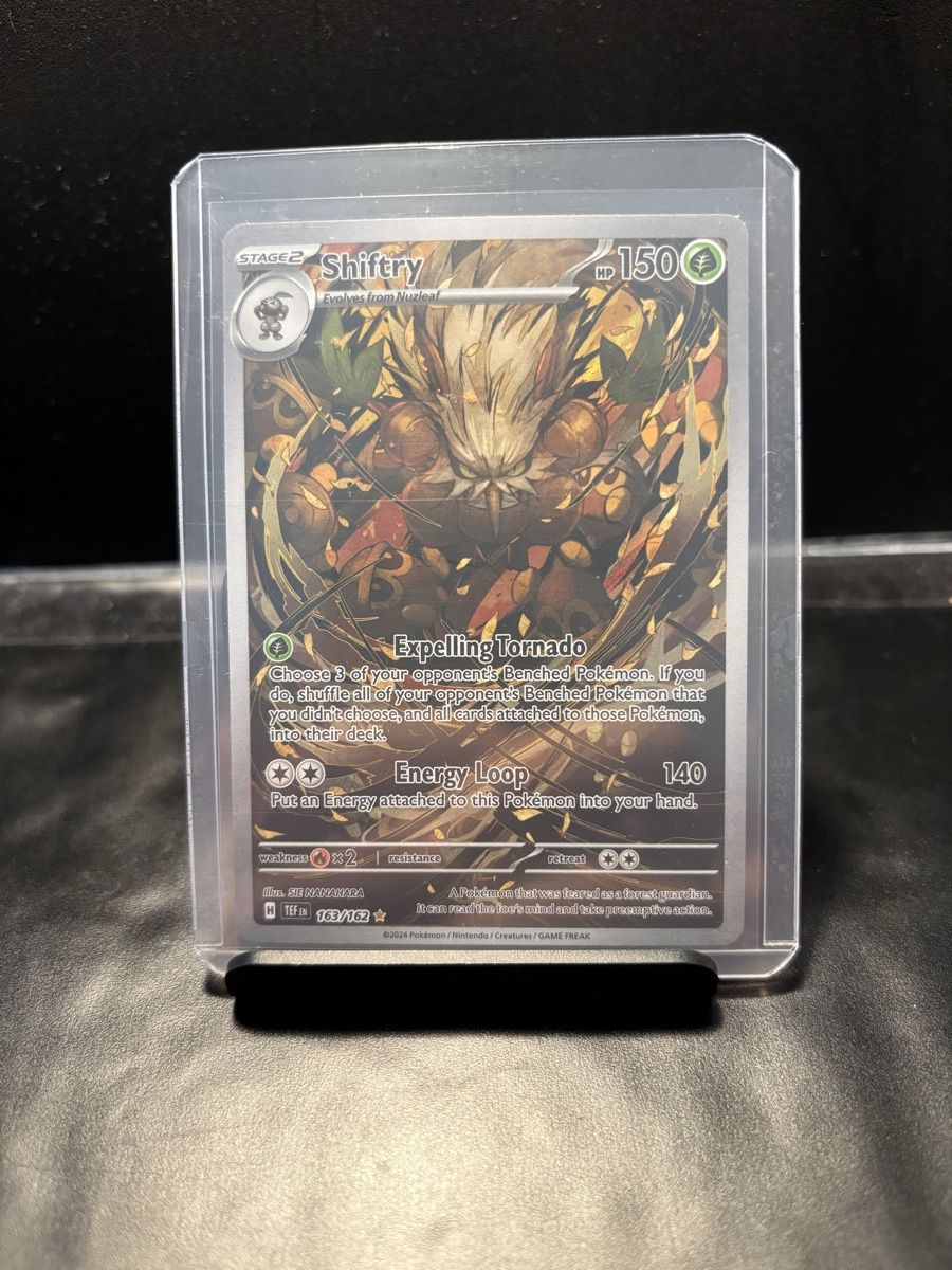 Pokémon Sammelbilder & Trading cards: Shiftry Illustration Rare - TEF - 163/162 - ENG - Mint Cond – Neu (gemäss Beschreibung) aus Bellinzona von TheCarden