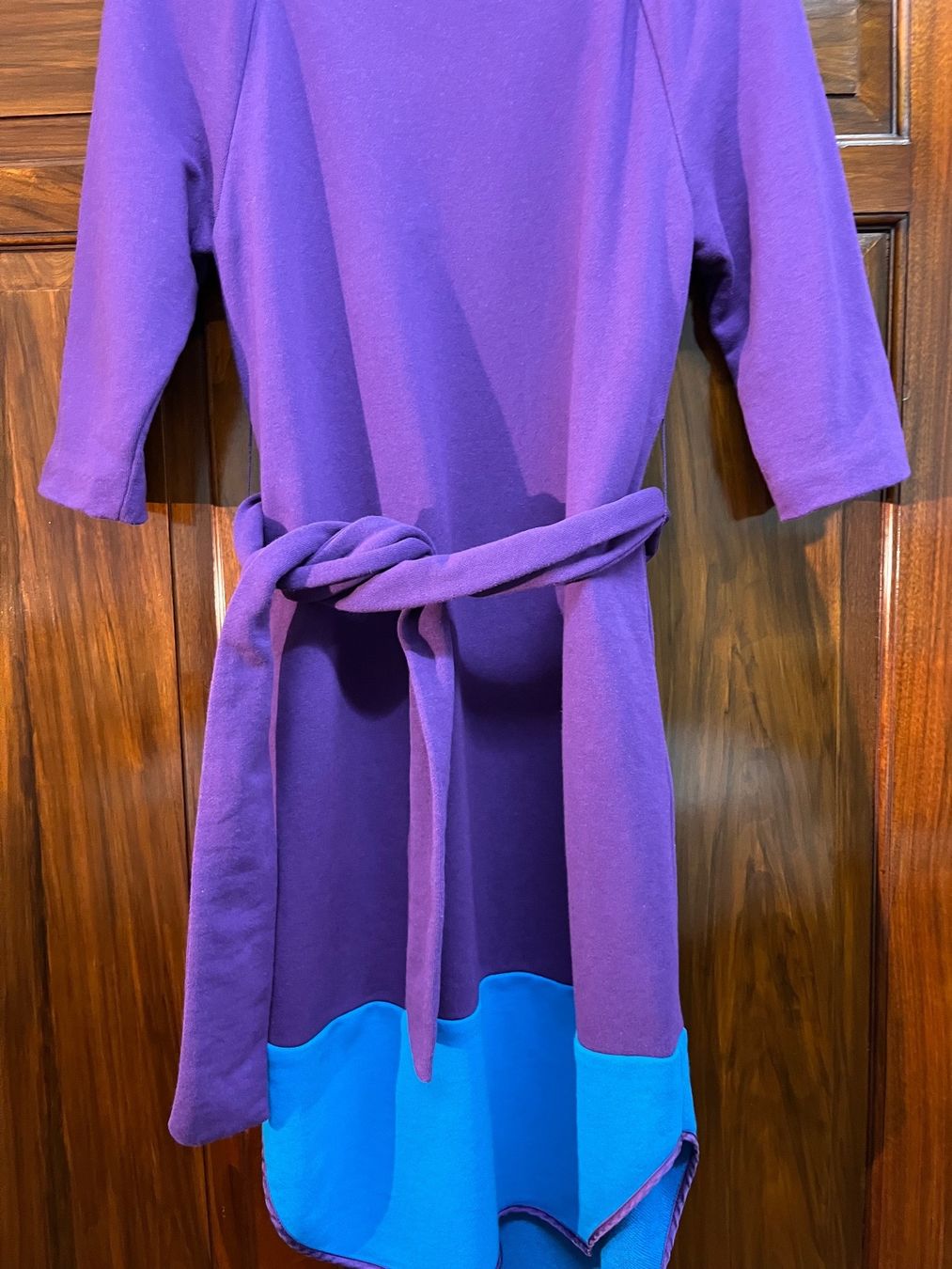 Robes: Magnifique robe cocktail S coton violet – D'occasion à Pully par Artemisya 1