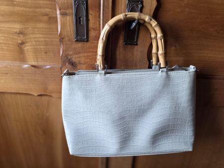 Handtasche C. Fabiani Damen Hand Tasche créme / weiss