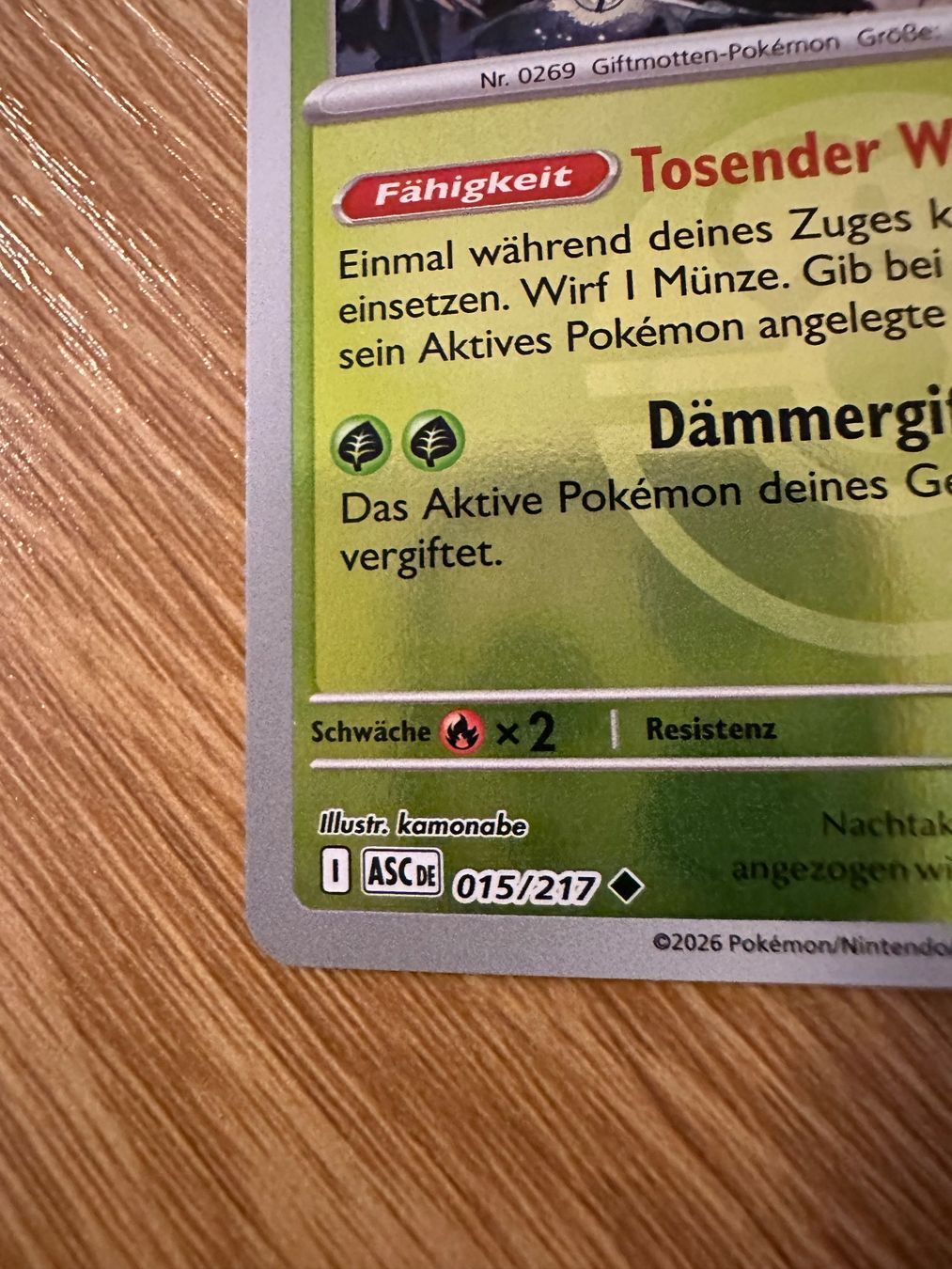 Pokémon Carte collezionabili: Pudox #015/217 NM Deutsch Reverse-Holo – Nuovo (secondo la descrizione) da Winterthur venduto da sah_gn89 3