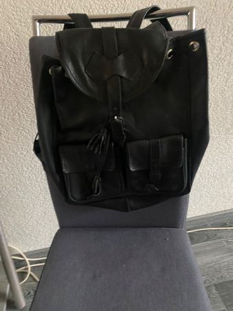 Damen-Rucksack schwarz