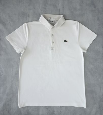 Polo Lacoste sport blanc vintage - M #43