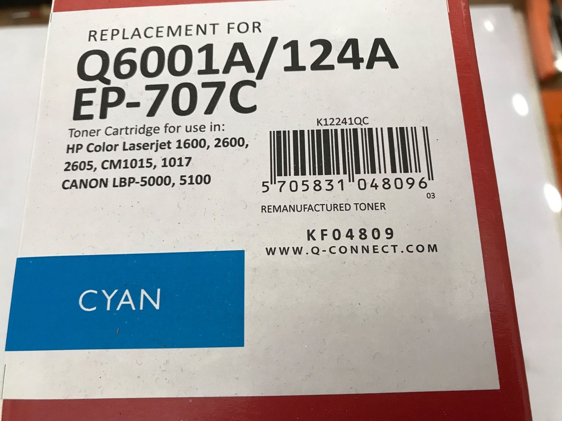 Hewlett Packard Cartucce per stampanti & toner: Toner-Kassette cyan – Nuovo e nell'imballaggio originale da Küblis venduto da hypofacto 1