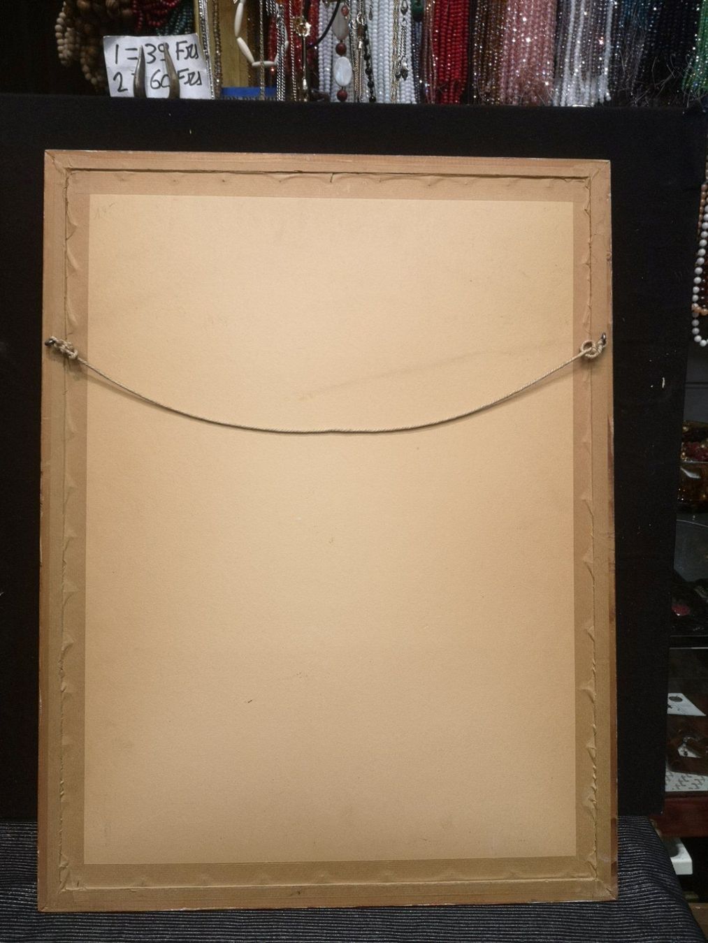 Dipinti: PEINTURE SIGNÉE AVEC SON CACHET – Usato da Genève venduto da Qanil77 7