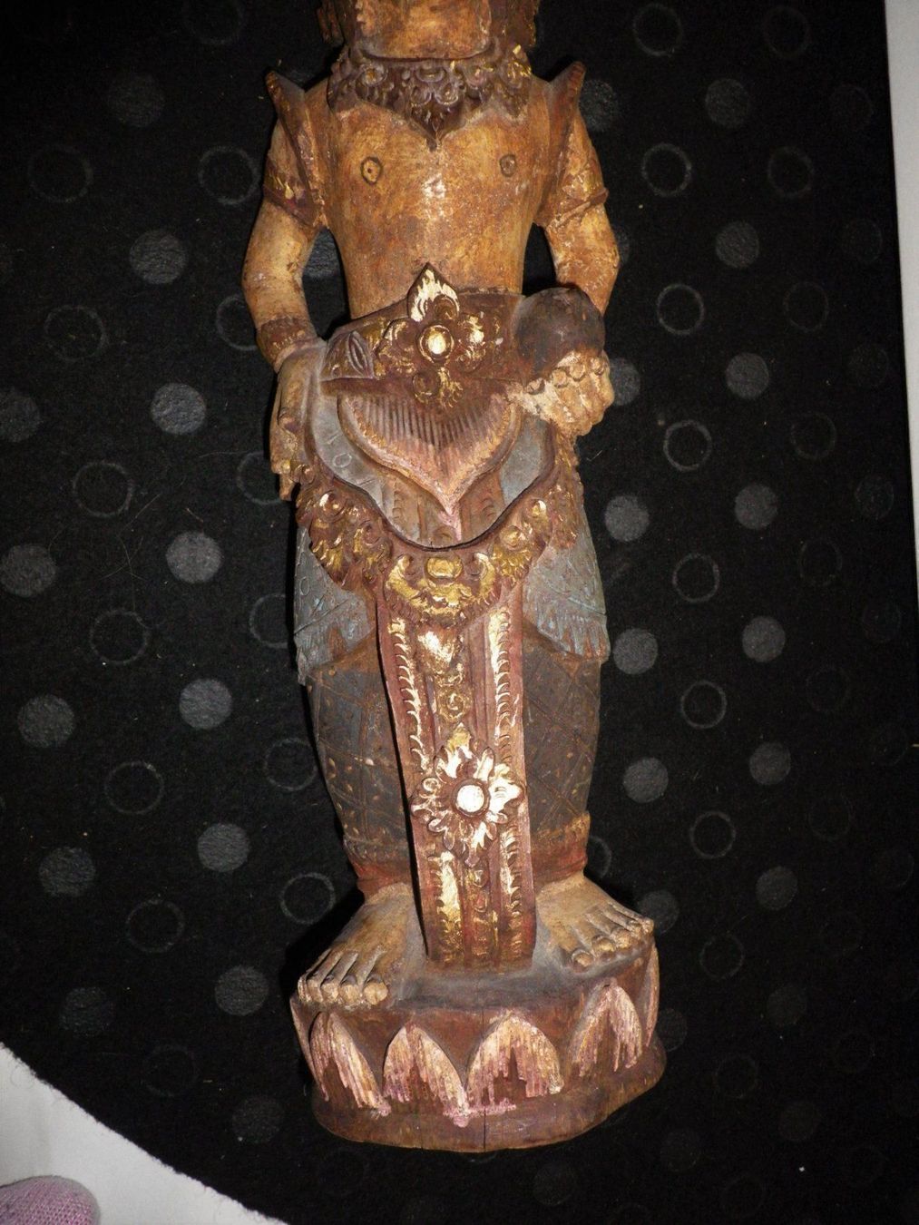 Figuren: Asiatische Holzfigur Verm. Bali – Gebraucht aus Reinach BL von Annodomini 7