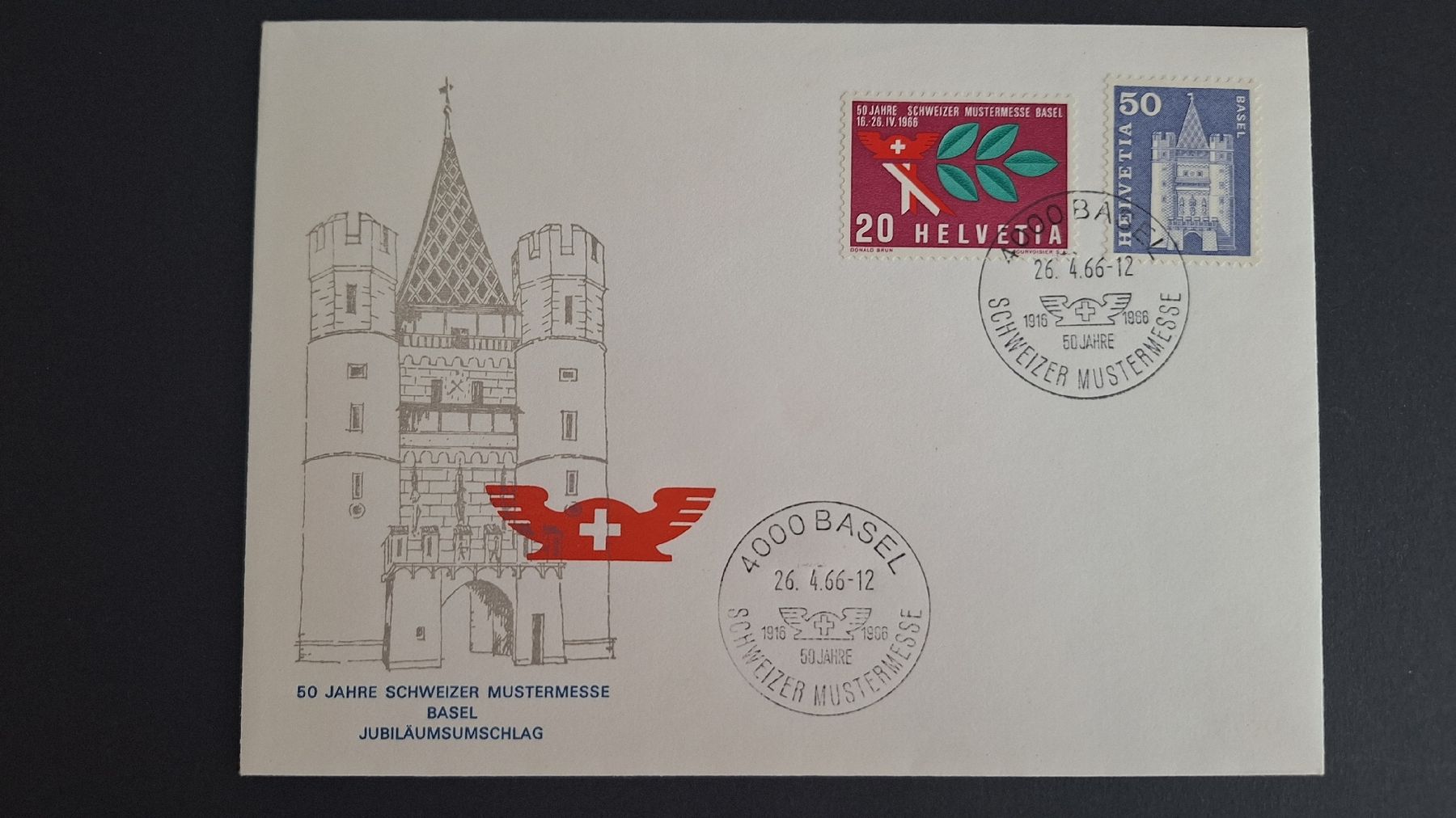 Alle Briefmarken: Sonderbrief mit Sonderwerbestempel – Neu (gemäss Beschreibung) aus Pratteln von walti-6060