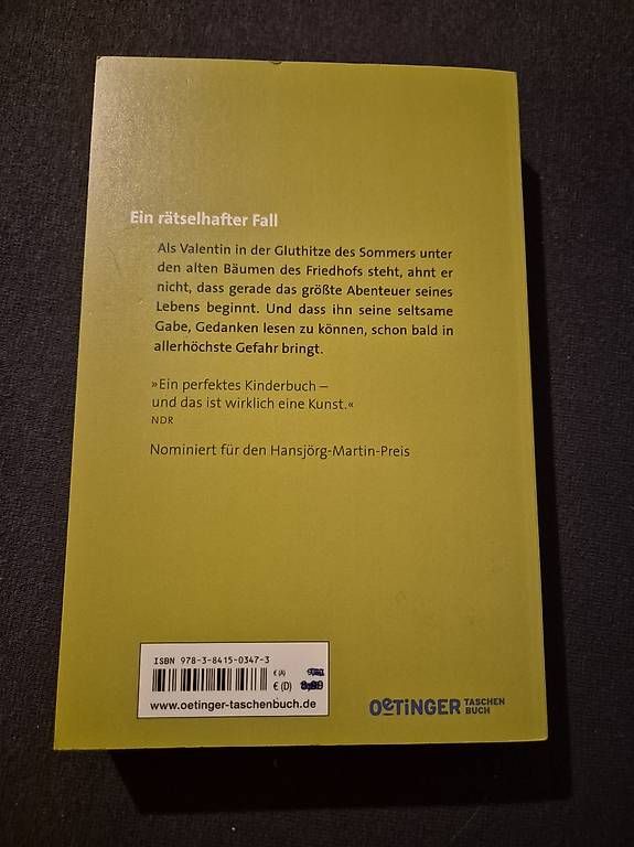 Bücher: Der Junge, Der Gedanken Lesen Konnte – Gebraucht aus Nürensdorf von luc_9ksf 1