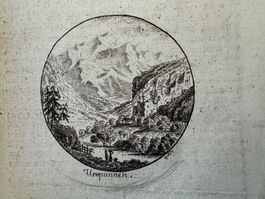 Wagner - Reise von Bern nach Interlaken. 1805 und weitere