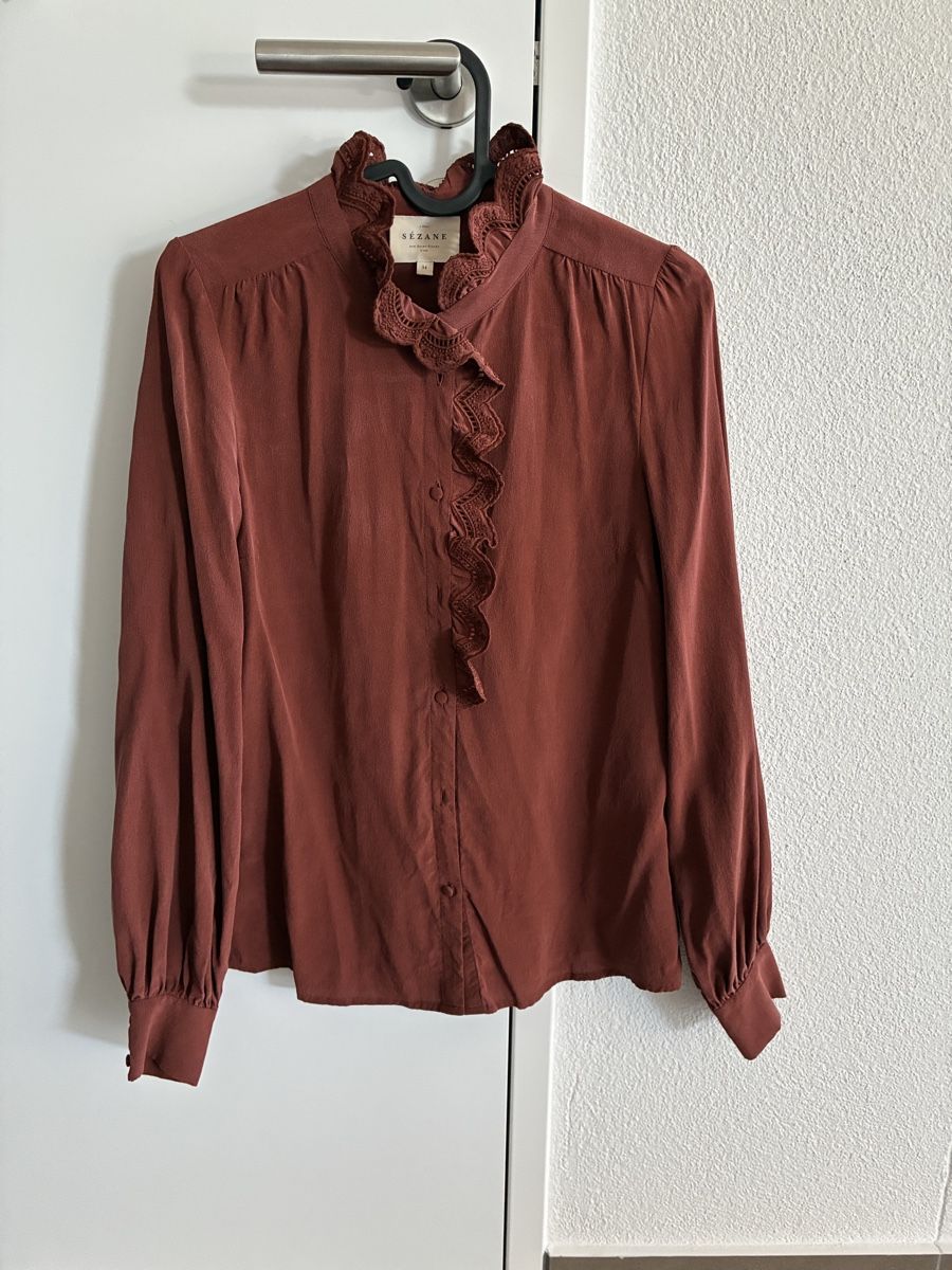 Sezane Camicette: Sezane Bluse Seide Chlo Grösse 34 – Usato da Römerswil LU venduto da nadj27