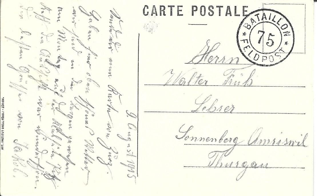 Cartoline postali: AK  Zuoz Lyceum – Usato da Appenzell venduto da mai25 1
