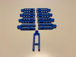 LEGO - BLAUE - RADAUFHÄNGUNGEN